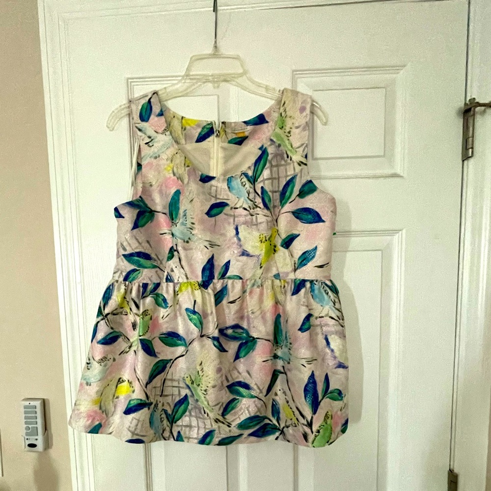 Anthropologie Leifsdottir Peplum Top